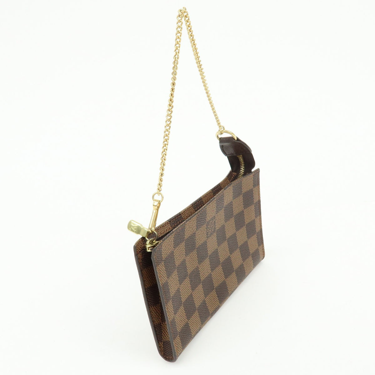 Louis Vuitton Marais Bucket Zip Damier, Brown, Canvas, Clutch