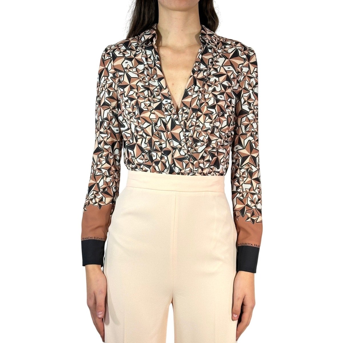 Elisabetta Franchi Wide Leg Jumpsuit - Brandsamsara