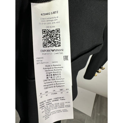 Emporio Armani Long Sleeve Dress - Brandsamsara