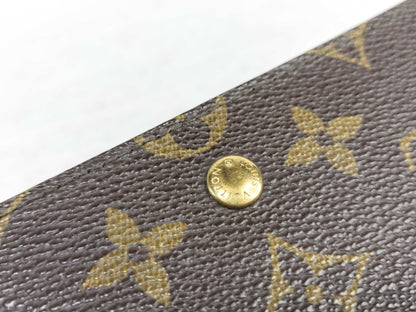 Louis Vuitton Porte Tresor International Monogram Canvas, Brown, Canvas, Wallet