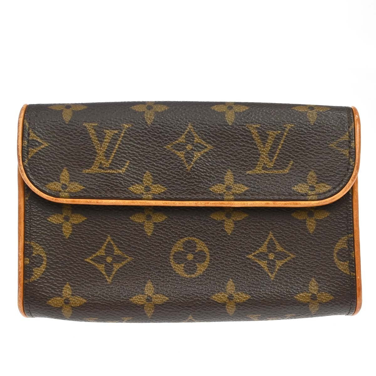 Louis Vuitton Florentine Waist Monogram Canvas, Brown, Canvas, Clutch