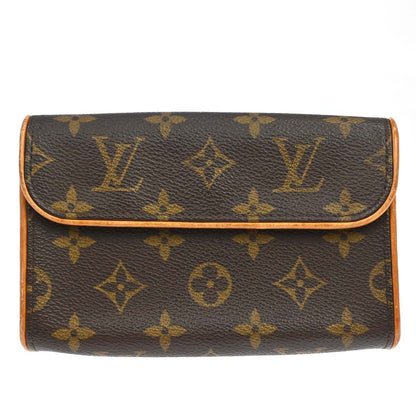 Louis Vuitton Florentine Waist Monogram Canvas, Brown, Canvas, Clutch