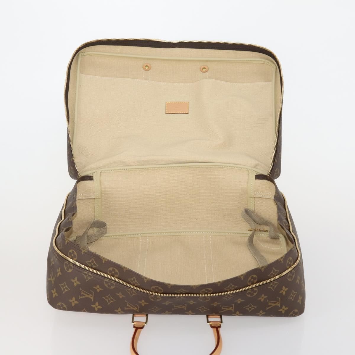 Louis Vuitton Sirius Monogram, Brown, Canvas, Travel Bag