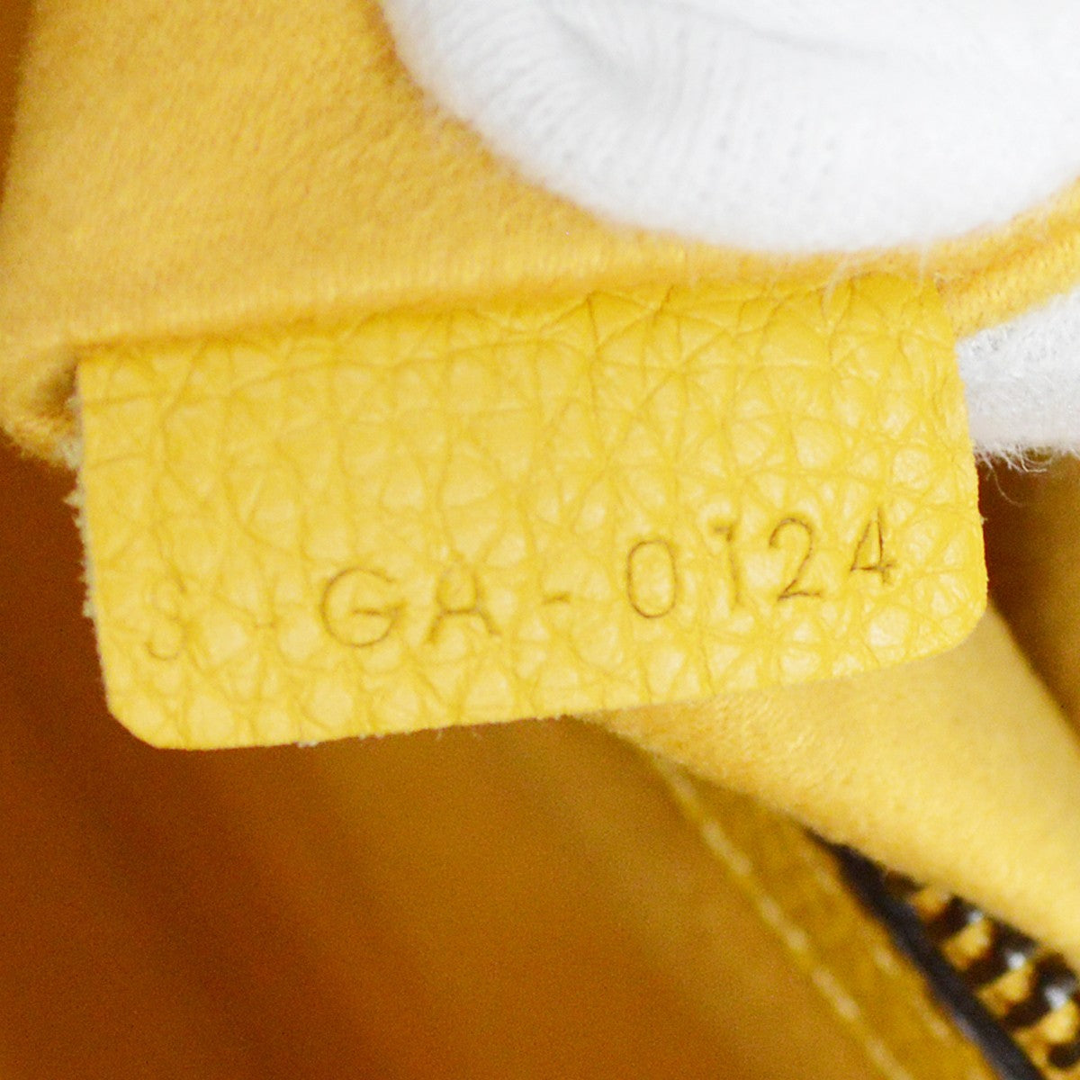 Celine Luggage Smooth Leather, Yellow, Leather, Handbag