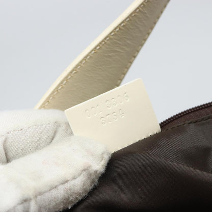 Gucci Jackie Original Shoulder Bag Leather, WHITE, LEATHER, Shoulder bag