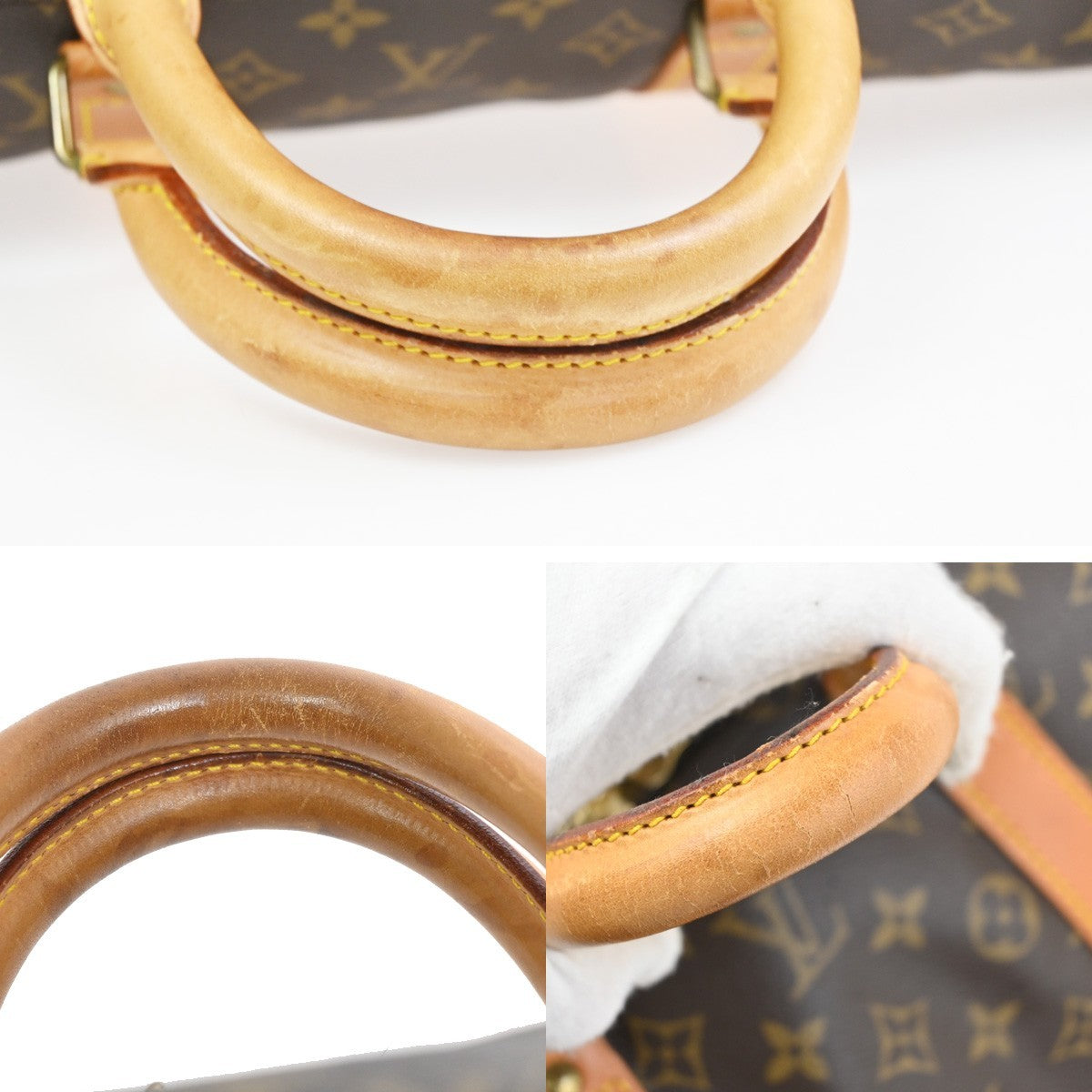 Louis Vuitton Keepall Monogram Canvas, Brown, Canvas, Travel Bag