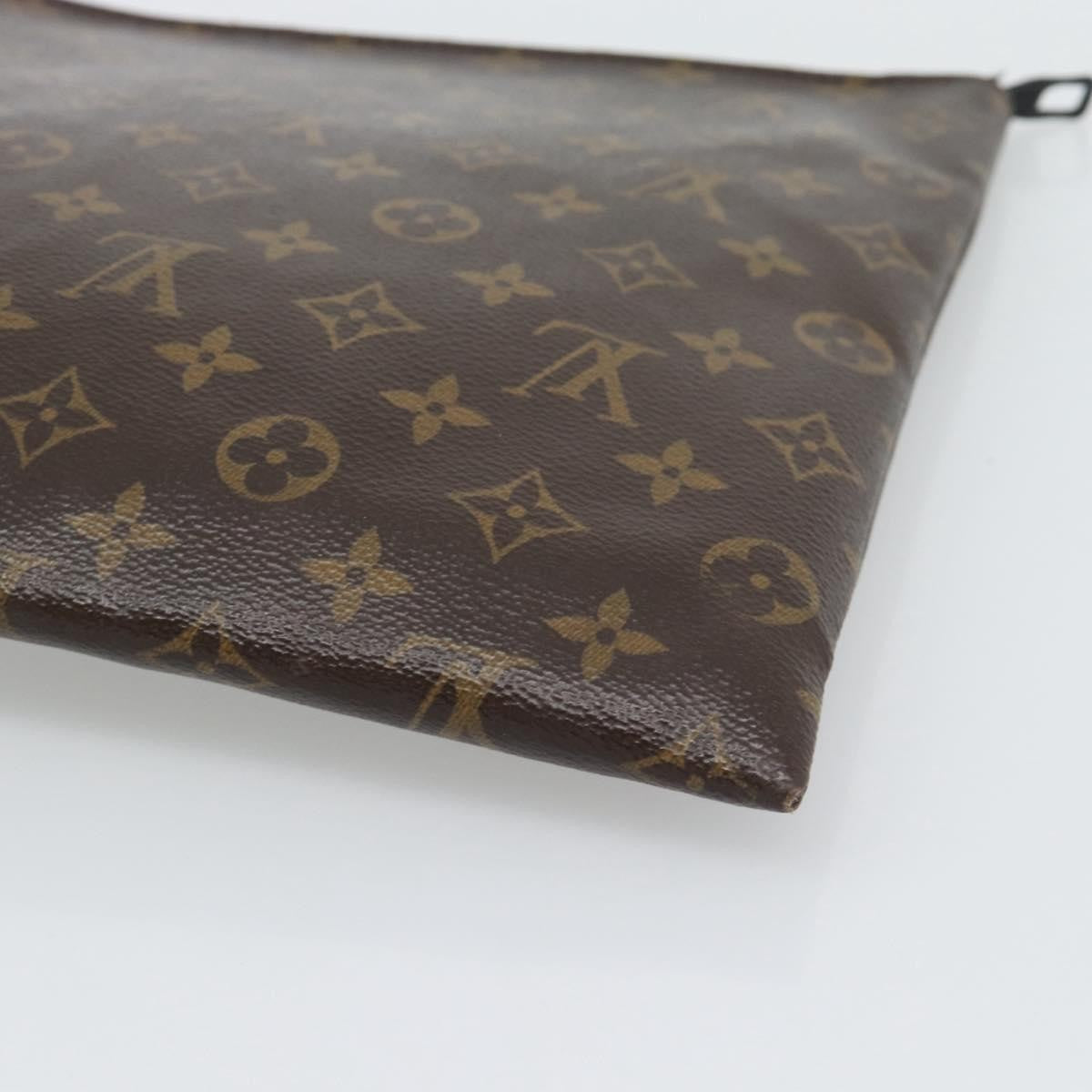 Louis Vuitton Solar Ray A4 Monogram Canvas, Brown, Canvas, Clutch