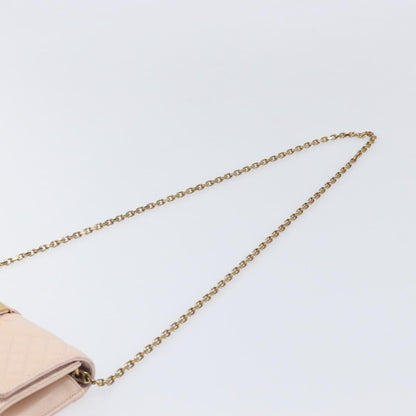 Versace Greca Goddess Convertible Clutch Leather, Pink, Leather, Shoulder Bag