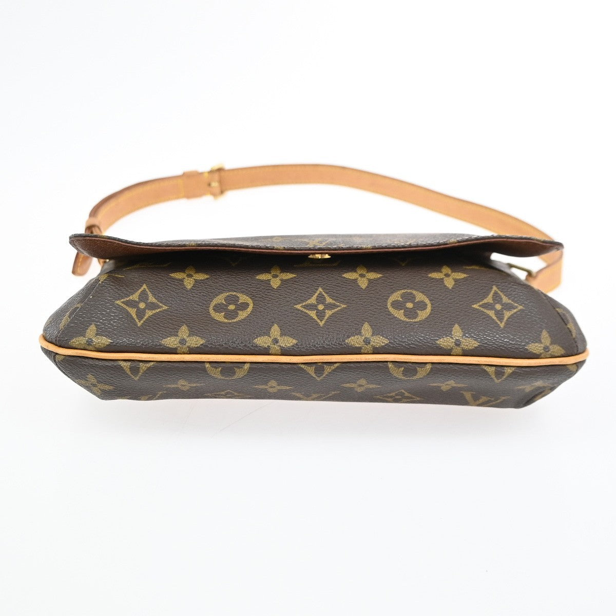 Louis Vuitton Musette Tango Monogram Canvas, Brown, Canvas, Shoulder Bag
