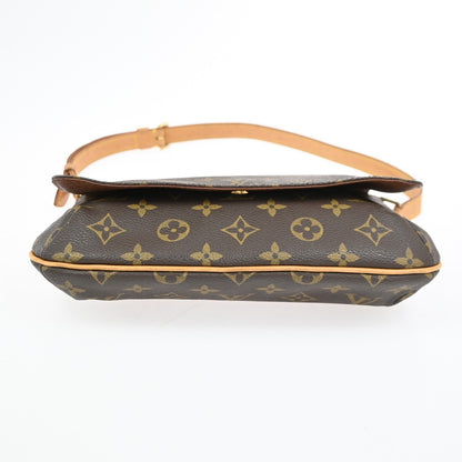 Louis Vuitton Musette Tango Monogram Canvas, Brown, Canvas, Shoulder Bag