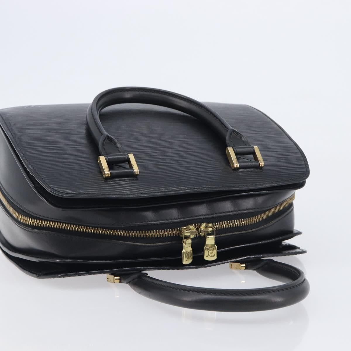 Louis Vuitton Pont Neuf Epi Leather, Black, Leather, Handbag