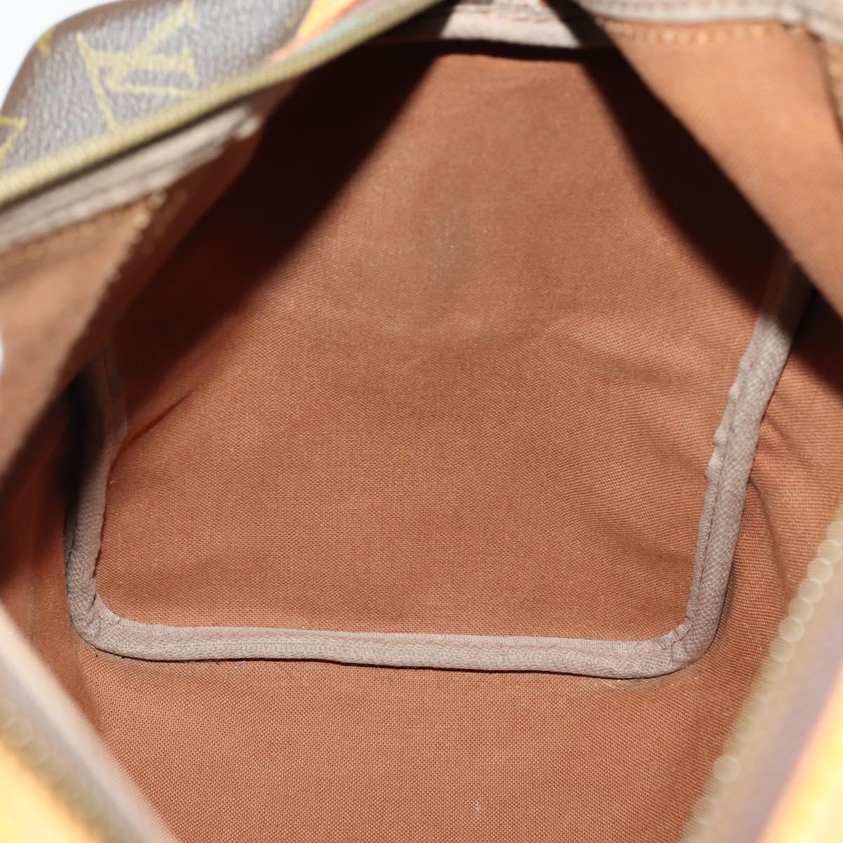 Louis Vuitton Sac Souple Handbag Monogram Canvas, BROWN, CANVAS, Handbag