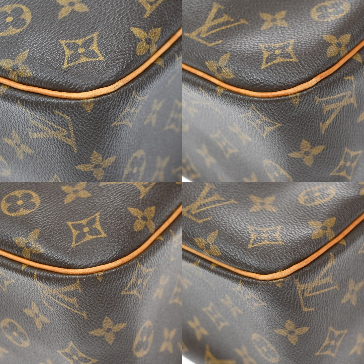 Louis Vuitton Cite Monogram Canvas, Brown, Canvas, Handbag