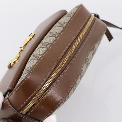 Gucci Horsebit 1955 Flap Pocket Camera GG Coated Canvas and Leather, Beige, Canvas, Shoulder Bag