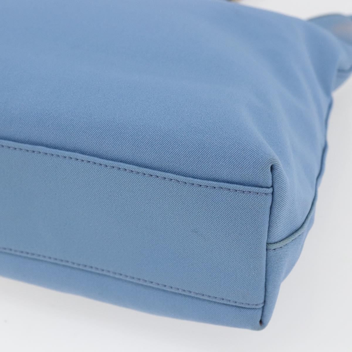 Salvatore Ferragamo Shoulder Nylon, Blue, Nylon, Shoulder Bag