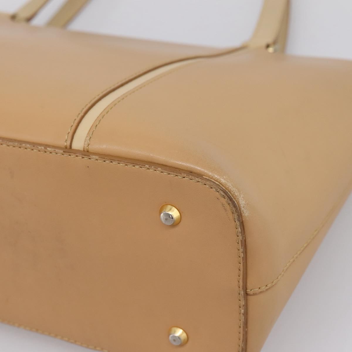 Burberry Handbag Leather, Beige, Leather, Handbag