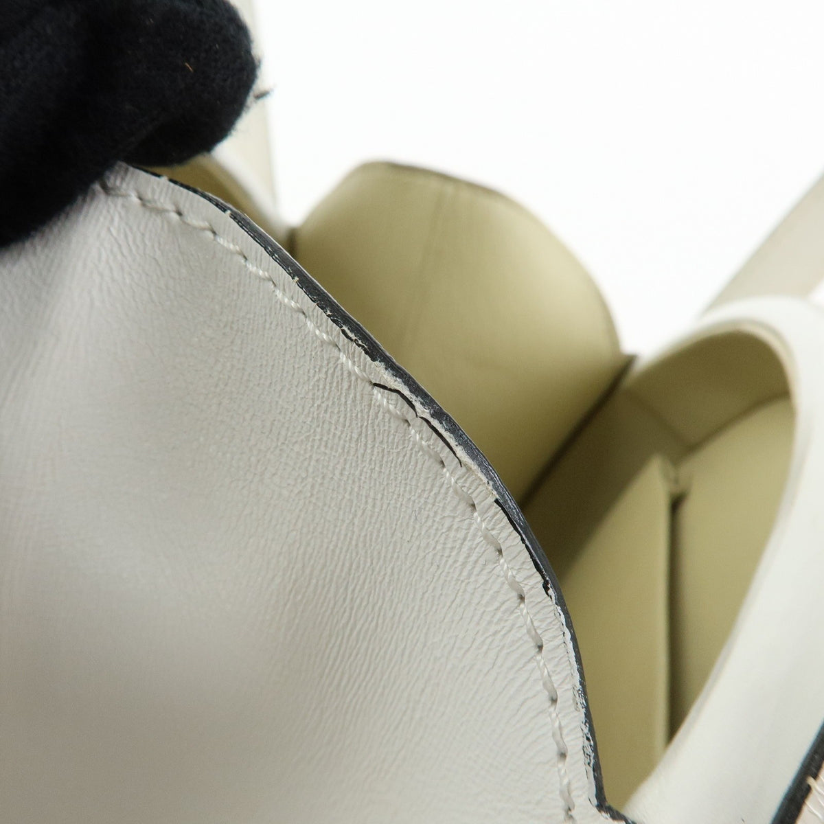 Loewe Vintage Leather, White, Leather, Shoulder Bag