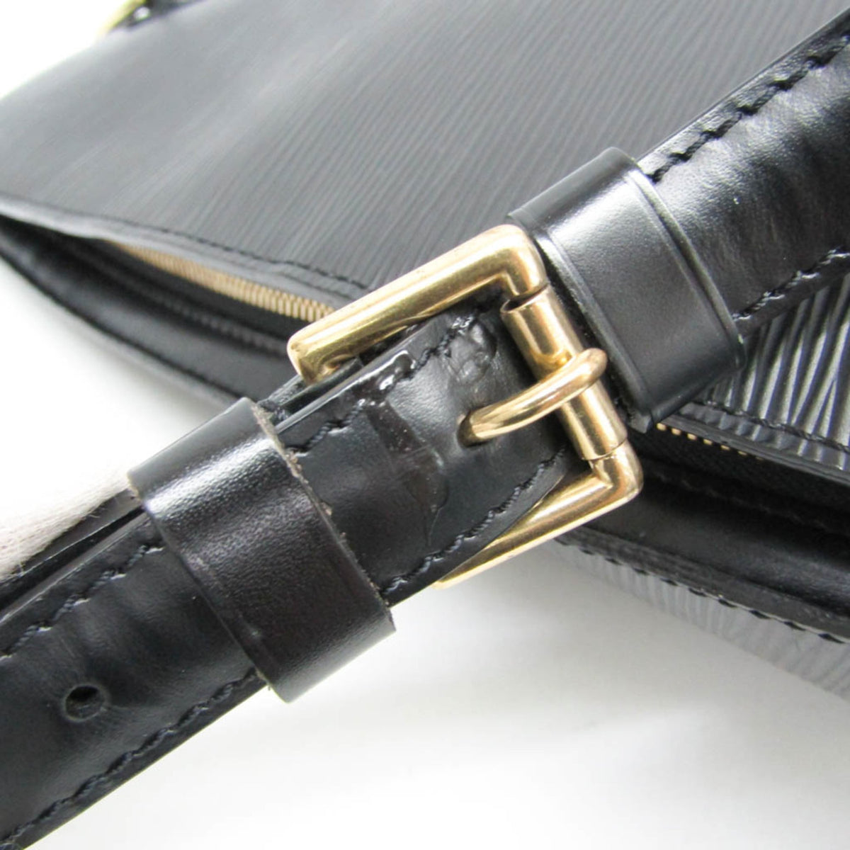 Louis Vuitton Gobelins Epi Leather, Black, Leather, Backpack