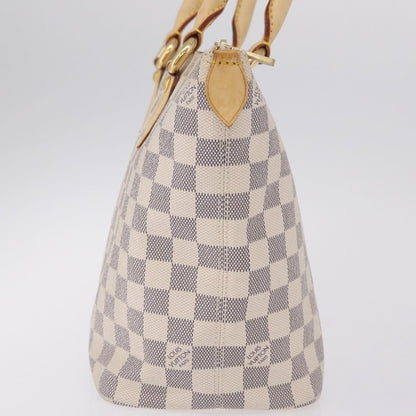 Louis Vuitton Saleya Damier, White, Canvas, Handbag