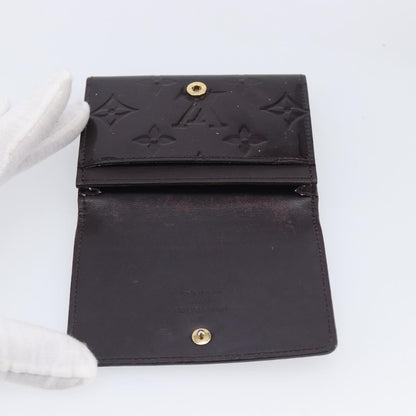 Louis Vuitton Elise Monogram Vernis, Burgundy, Patent Leather, Wallet