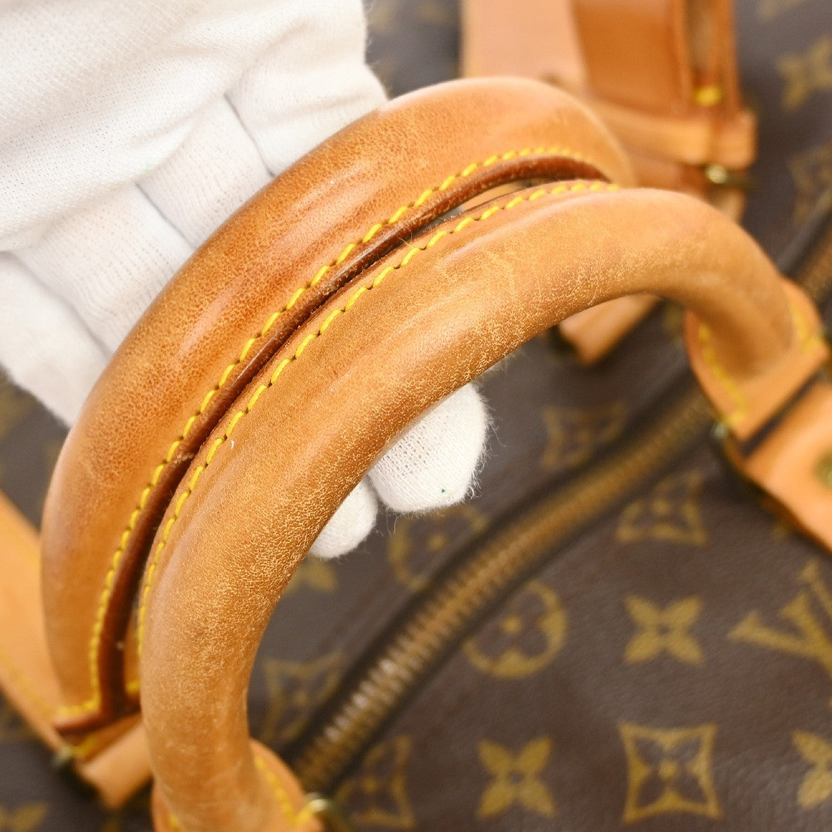 Louis Vuitton Keepall Monogram Canvas, Brown, Canvas, Travel Bag