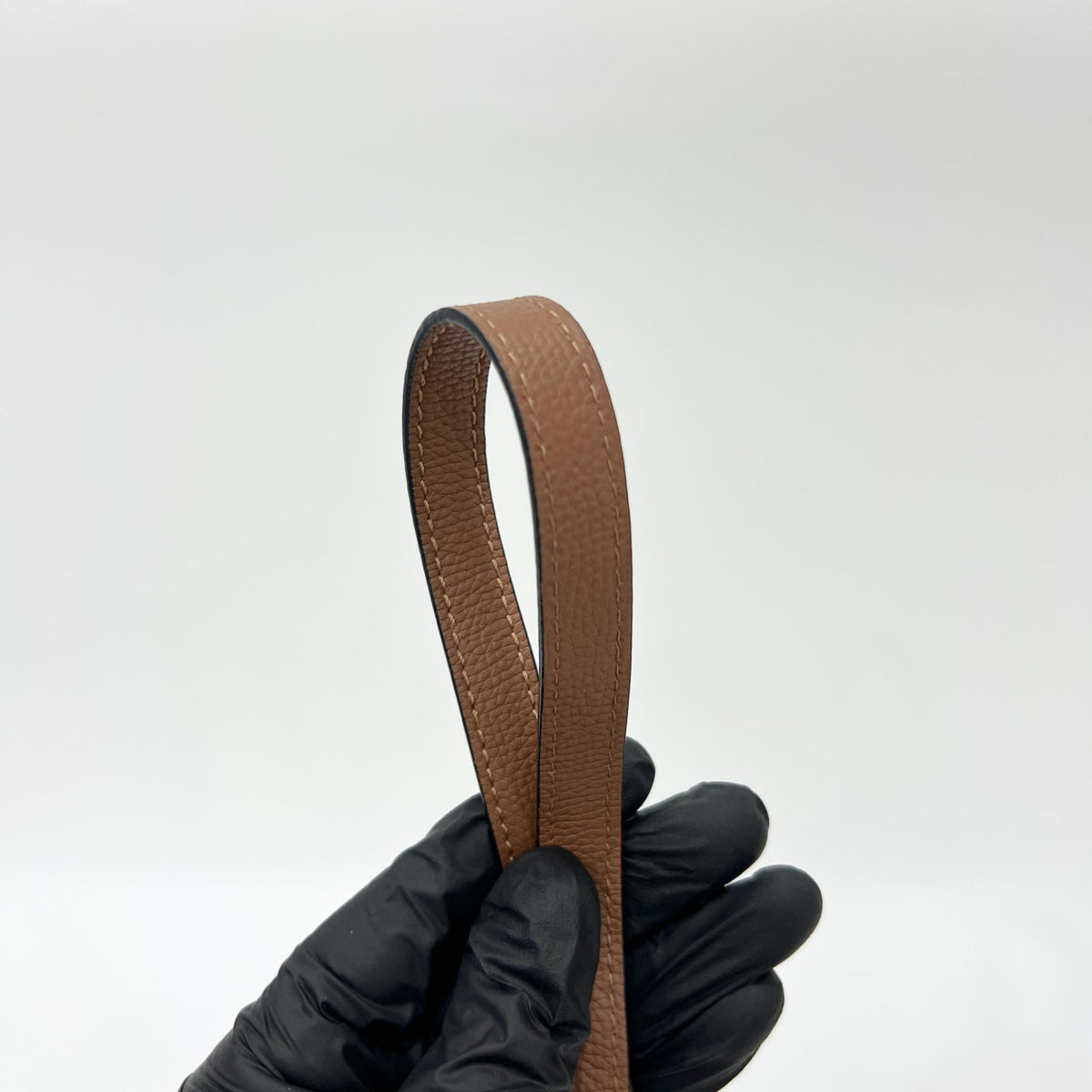 Loewe Gate Belt Leather, Brown, Leather, Shoulder Bag