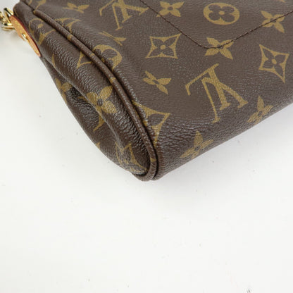 Louis Vuitton Favorite Monogram Canvas, Brown, Canvas, Handbag