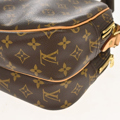 Louis Vuitton Reporter Monogram Canvas, Brown, Canvas, Shoulder Bag