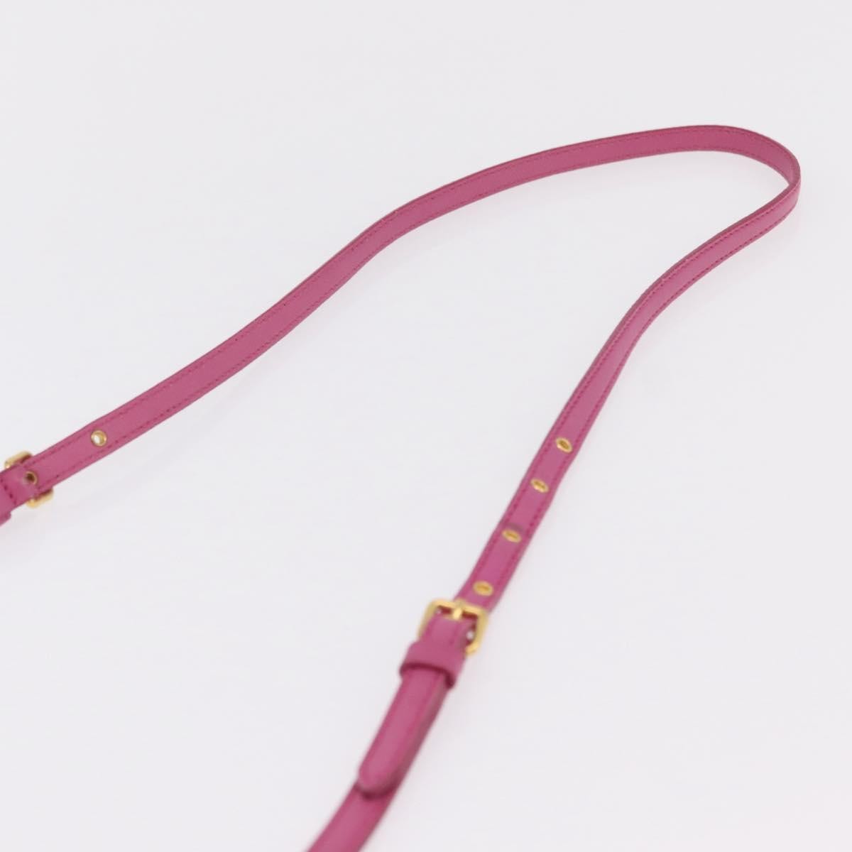 Miu Miu Tech Matelasse Leather, Pink, Leather, Crossbody Bag