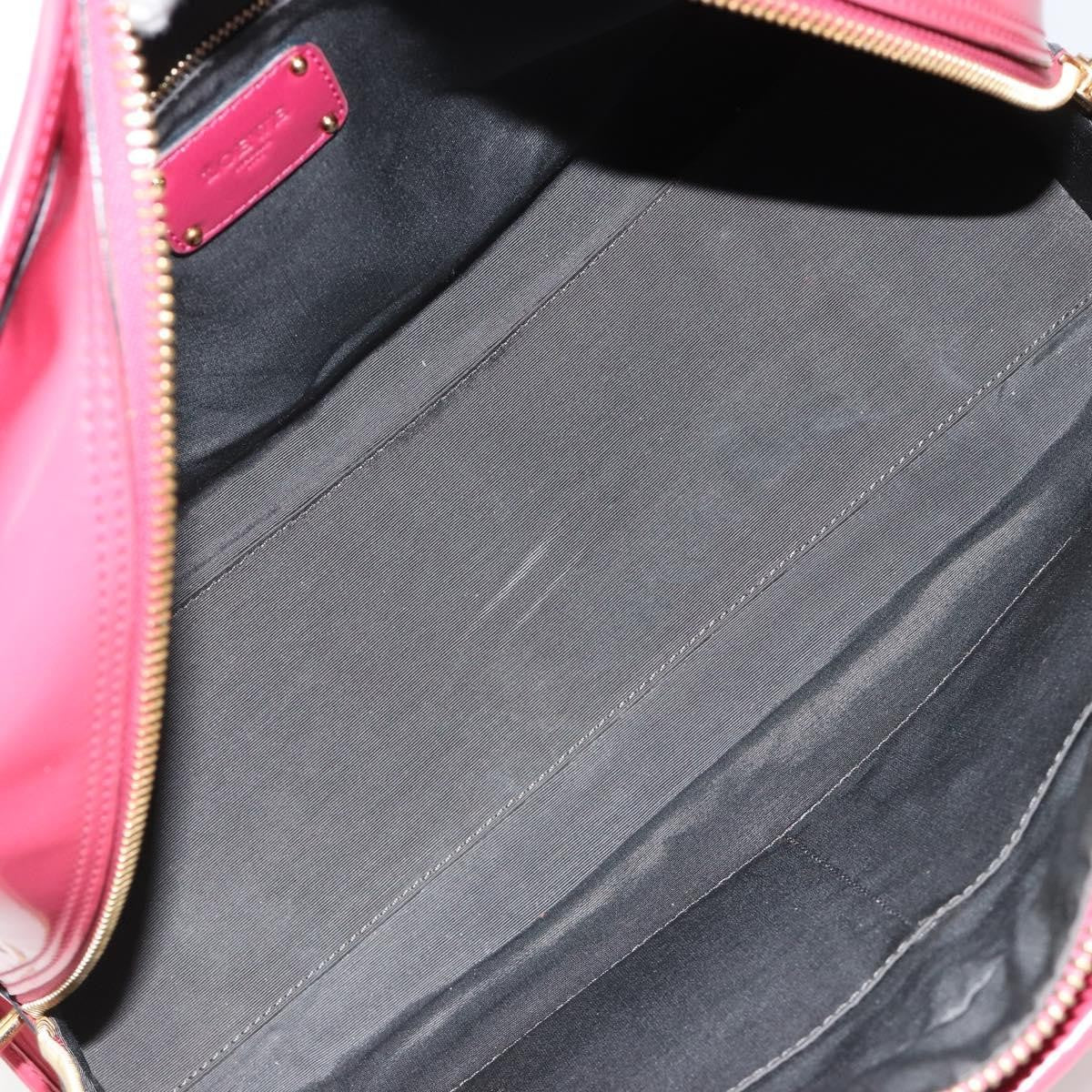 Loewe Amazona Patent, Pink, Patent Leather, Handbag