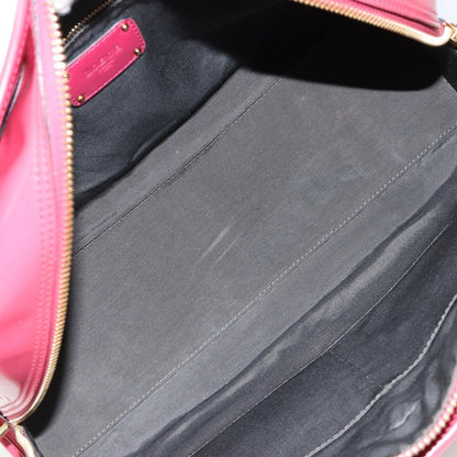 Loewe Amazona Patent, Pink, Patent Leather, Handbag