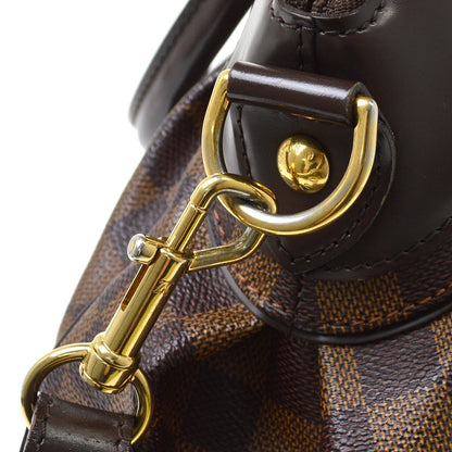 Louis Vuitton Trevi Damier, Brown, Canvas, Handbag