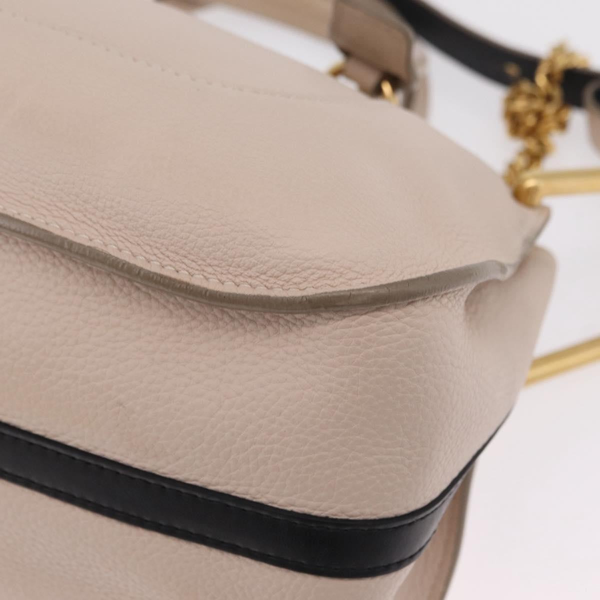 Chloe Hailey Leather, Beige, Leather, Handbag
