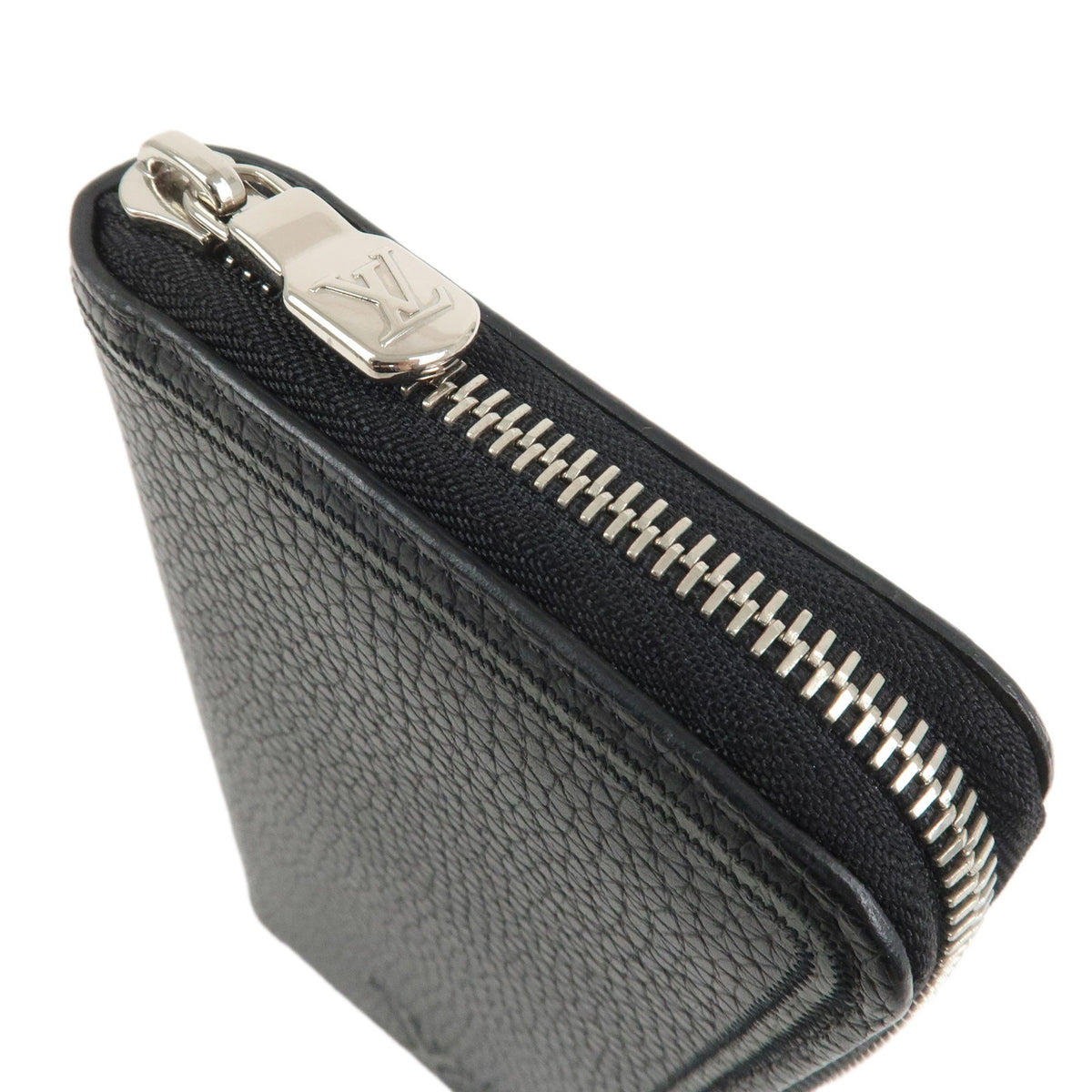 Louis Vuitton Zippy wallet vertical Leather, Black, Leather, Wallet