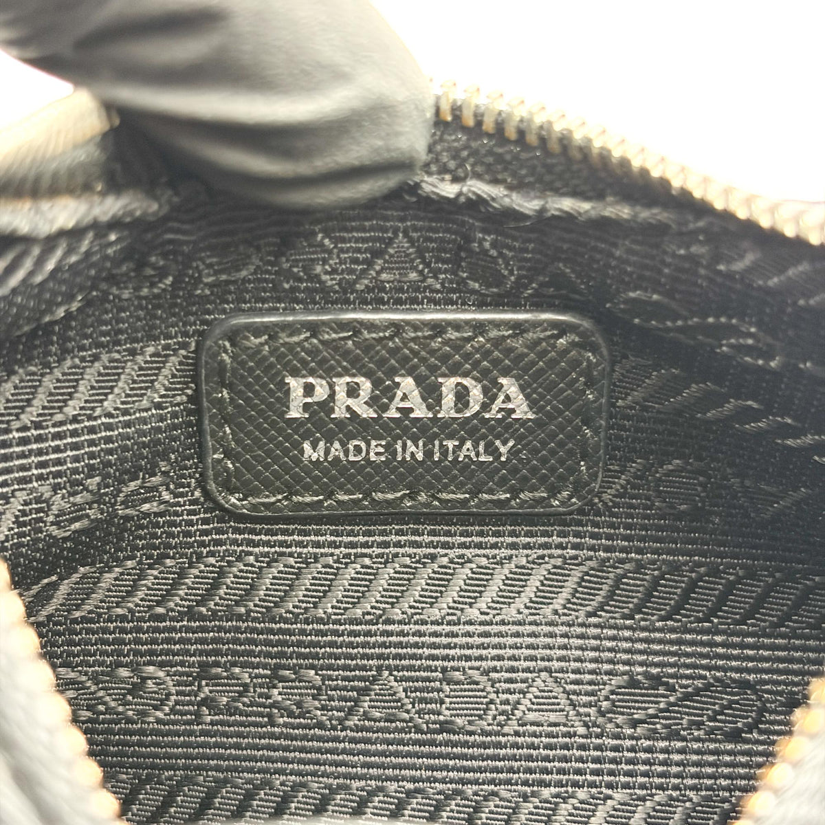 Prada Re-Edition Tessuto, Black, Nylon, Shoulder Bag