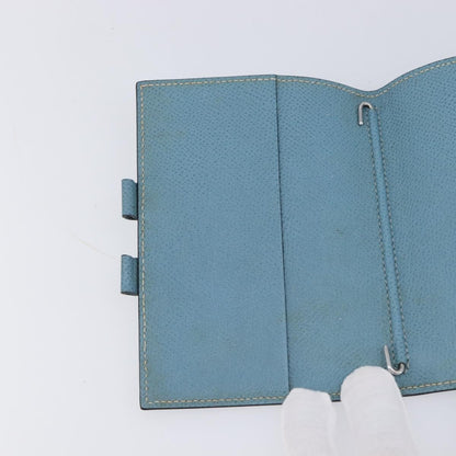 Hermes Vision Agenda Cover Leather, Blue, Leather, Briefcase