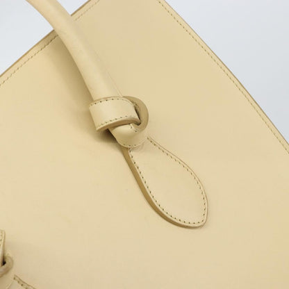 Celine Tie Tote Leather, Beige, Leather, Tote Bag
