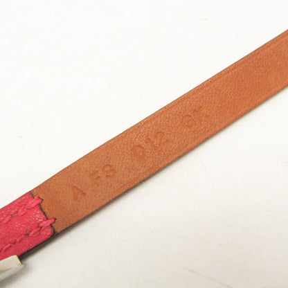 Hermes Hapi 3 Leather with Metal, Pink, Leather, Bracelet