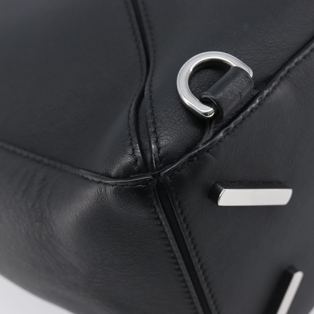 Loewe Puzzle Leather, Black, Leather, Handbag