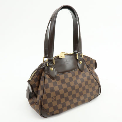 Louis Vuitton Verona Damier, Brown, Canvas, Handbag