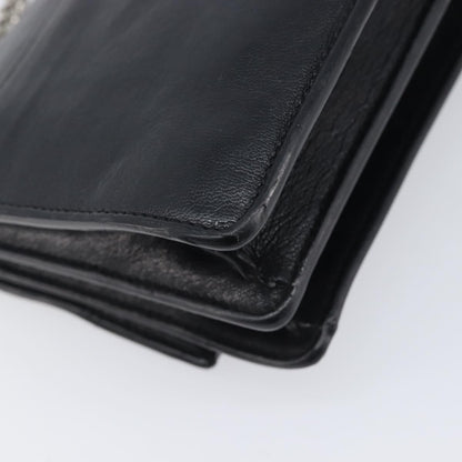 Saint Laurent Kate Box Leather, Black, Leather, Handbag