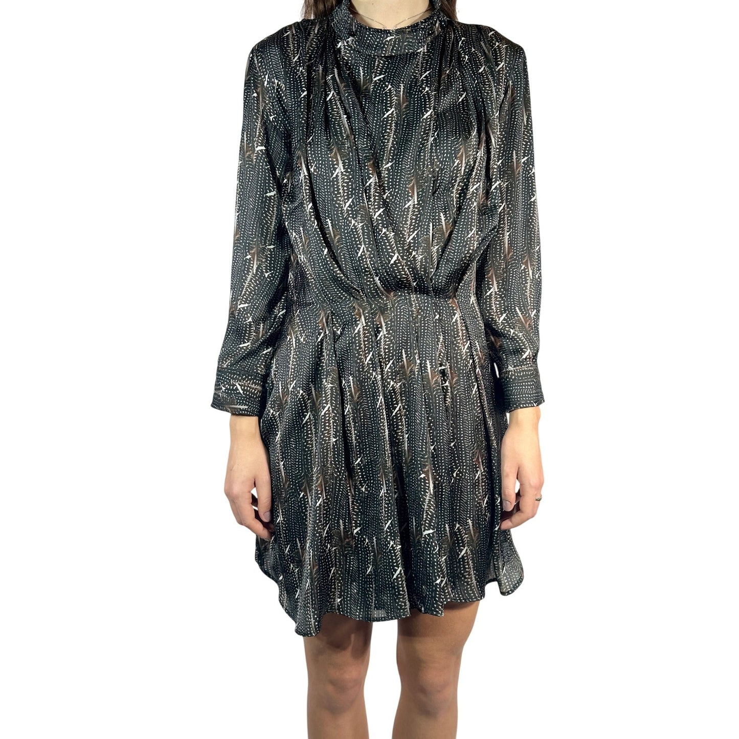 ISABEL MARANT Long Sleeve Mini Dress 3 XS