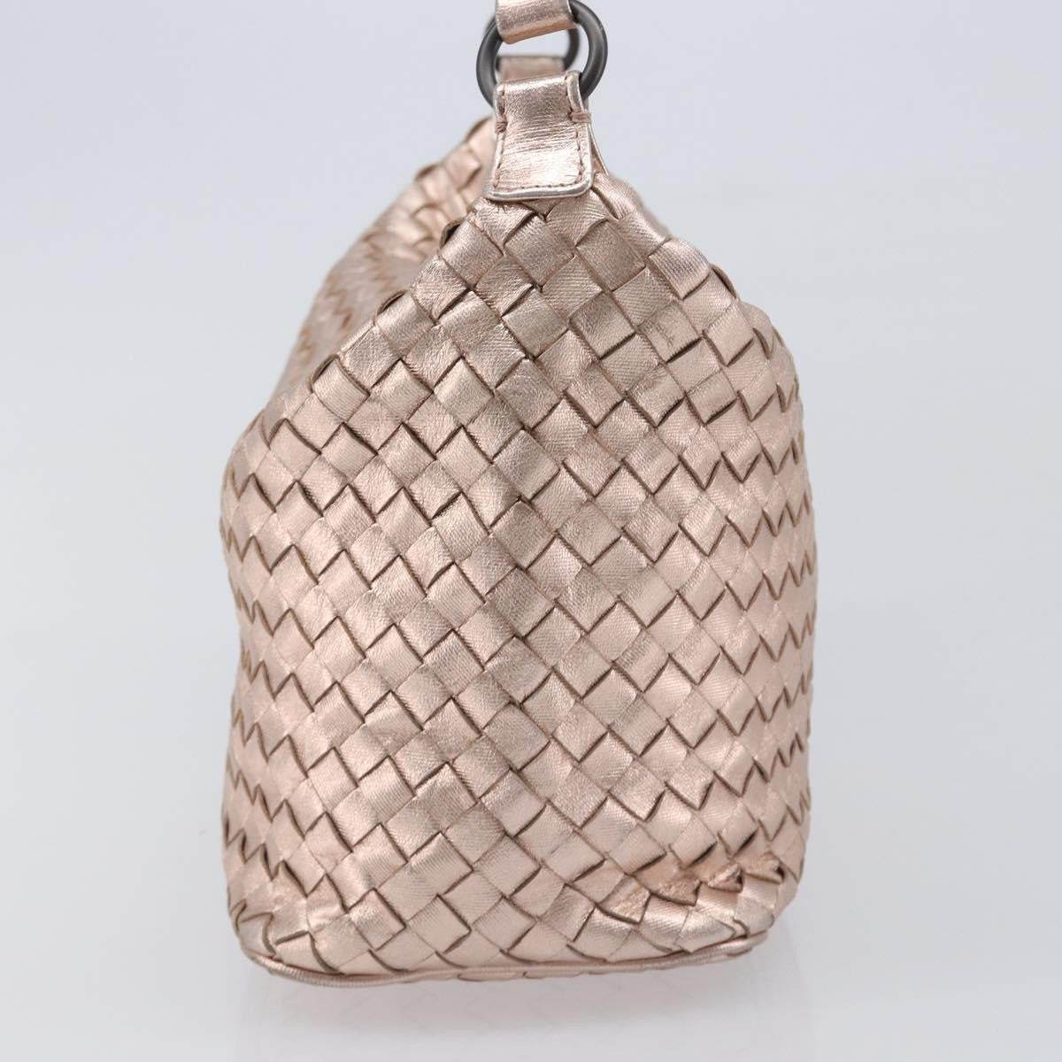 Bottega Veneta Zip Hobo Intrecciato Nappa, Pink, Leather, Shoulder Bag