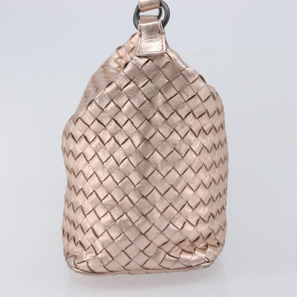 Bottega Veneta Zip Hobo Intrecciato Nappa, Pink, Leather, Shoulder Bag