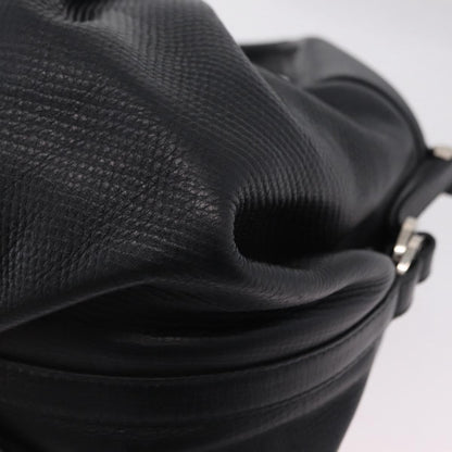 Bvlgari Chandra Hobo Leather, Black, Leather, Shoulder Bag