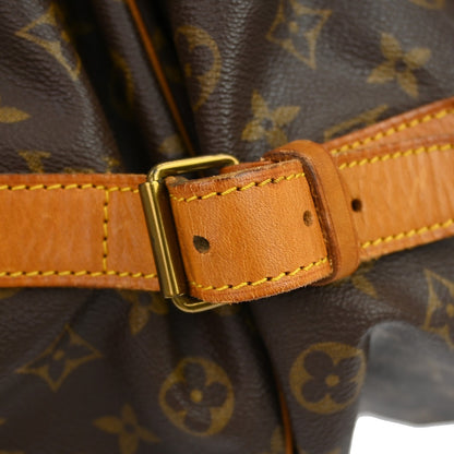 Louis Vuitton Saumur Monogram, Brown, Canvas, Shoulder Bag