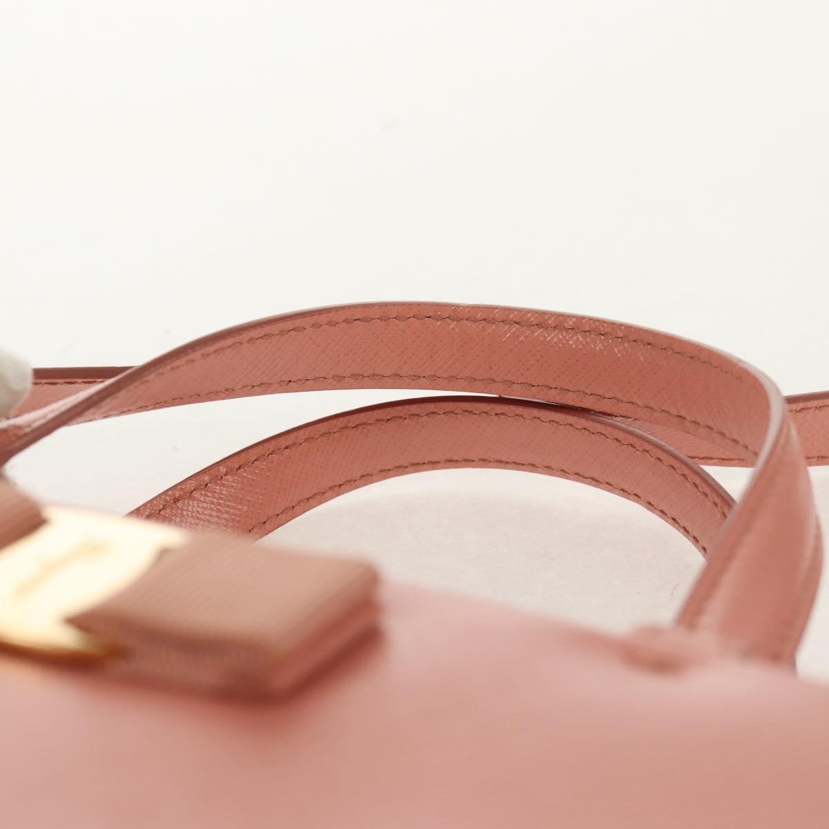 Salvatore Ferragamo Vala Leather, Pink, Leather, Handbag