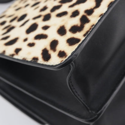 Gucci Dionysus Bamboo Top Handle Printed Pony Hair with Leather, Beige, Leather, Handbag