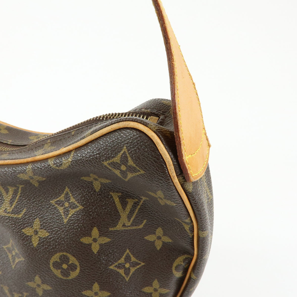Louis Vuitton Croissant Monogram Canvas, Brown, Canvas, Handbag