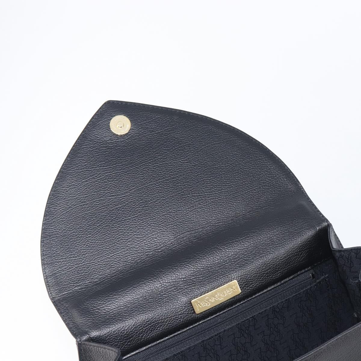 Saint Laurent Handbag Leather, Black, Leather, Handbag